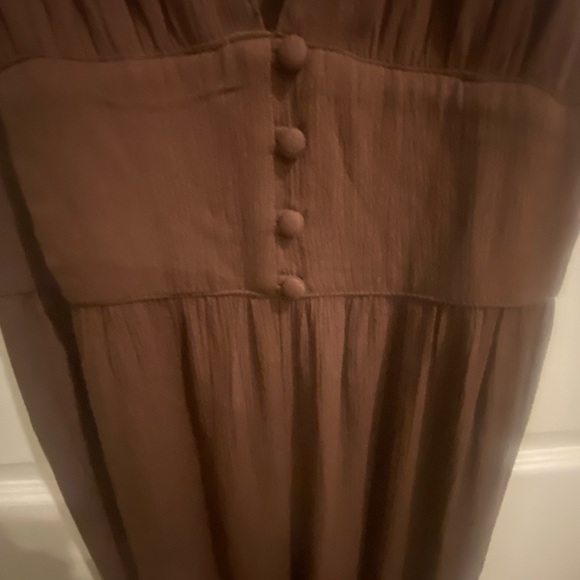 Audrey Parks brown jumpsuit. New with tags. Size small. - Picture 5 of 12